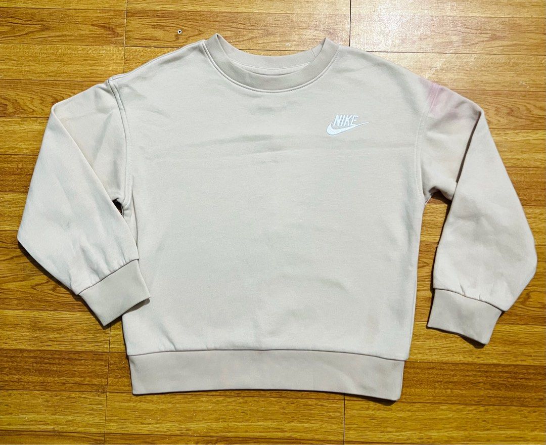 Original Nike sweatshirt nude neutral color