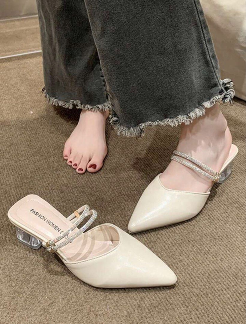 Low chunky heel clearance