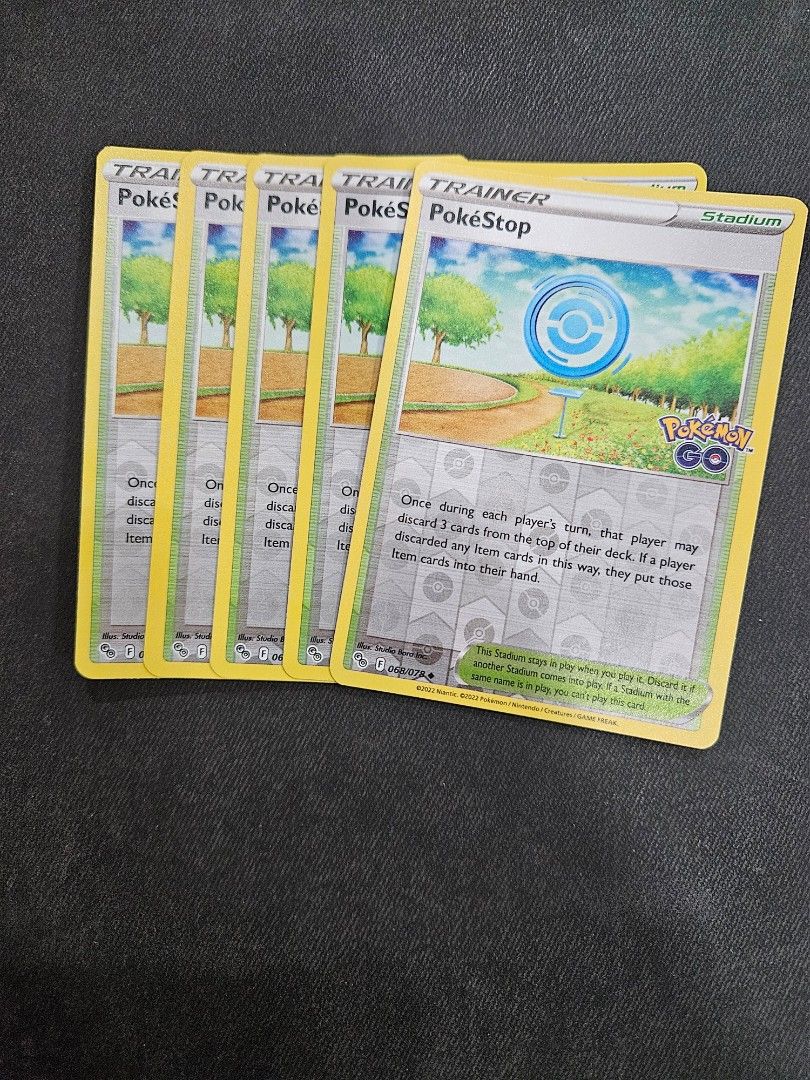 pokestop pokemon card - 068/078 (PGO) Uncommon Uncommon Card Type When Should You Actually PokeStop?