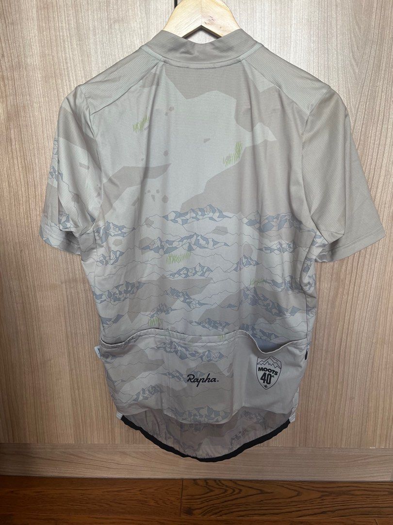 Rapha x Moots limited edition (Category: Activewear) located in Pasig City. Submitted by menriquez1 (Listing ID 1326899319, Image 2). Description: Rapha x Moots Jersey and bidshorts set Selling as a set Jersey is large Bib shorts is medium.