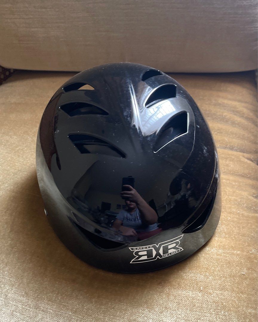 RXR 066 - E Matte Motorcycle/ Bike Nutshell Open Face Helmet (Category: Helmets and other Riding Gears) located in Valenzuela. Submitted by patpeev (Listing ID 1326898670, Image 3). Description: RXR 066 - Motorcycle/Bike Nutshell Open Face Helmet Glossy Black Php 200 MOD: Lalamove or JNT MOP: Maya or Gcash 5 units available.