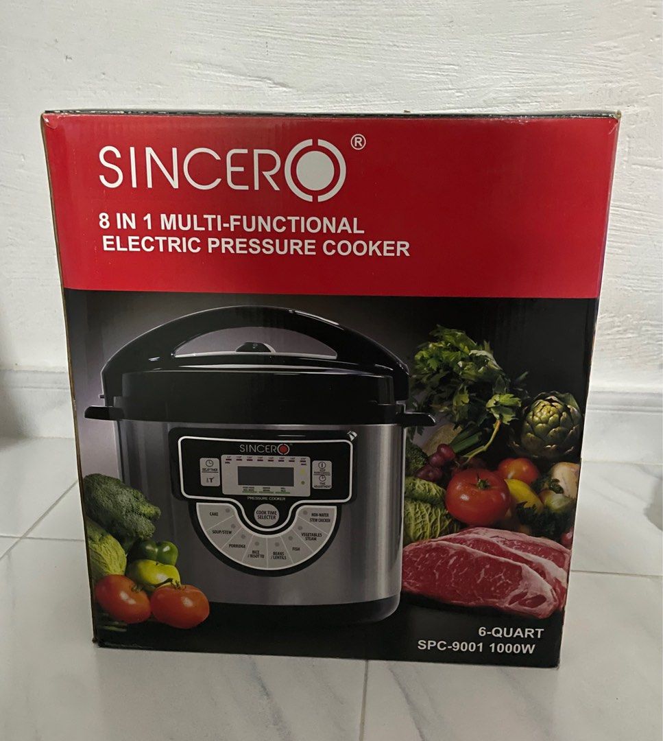 Sincero 8 in 1 pressure cooker 2025