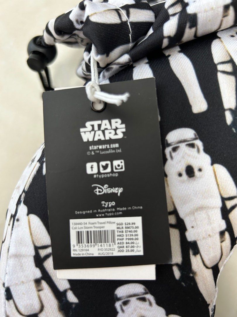 Star Wars Travel Neck Pillow, Everything Else on Carousell