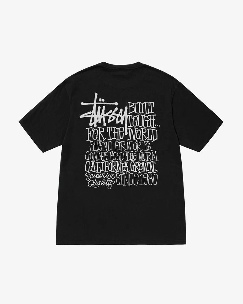 Stussy California Grown Tee Black CLEARANCE, Men's Fashion