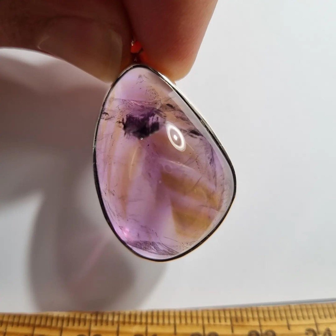 Super Rare Natural Ametrine Amethyst with Citrine Phantom