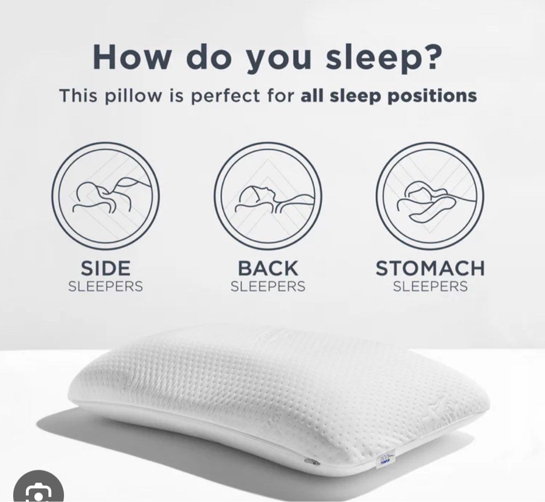 TEMPUR Symphony Pillow Brand New and Authentic Furniture Home Living Bedding Towels on Carousell