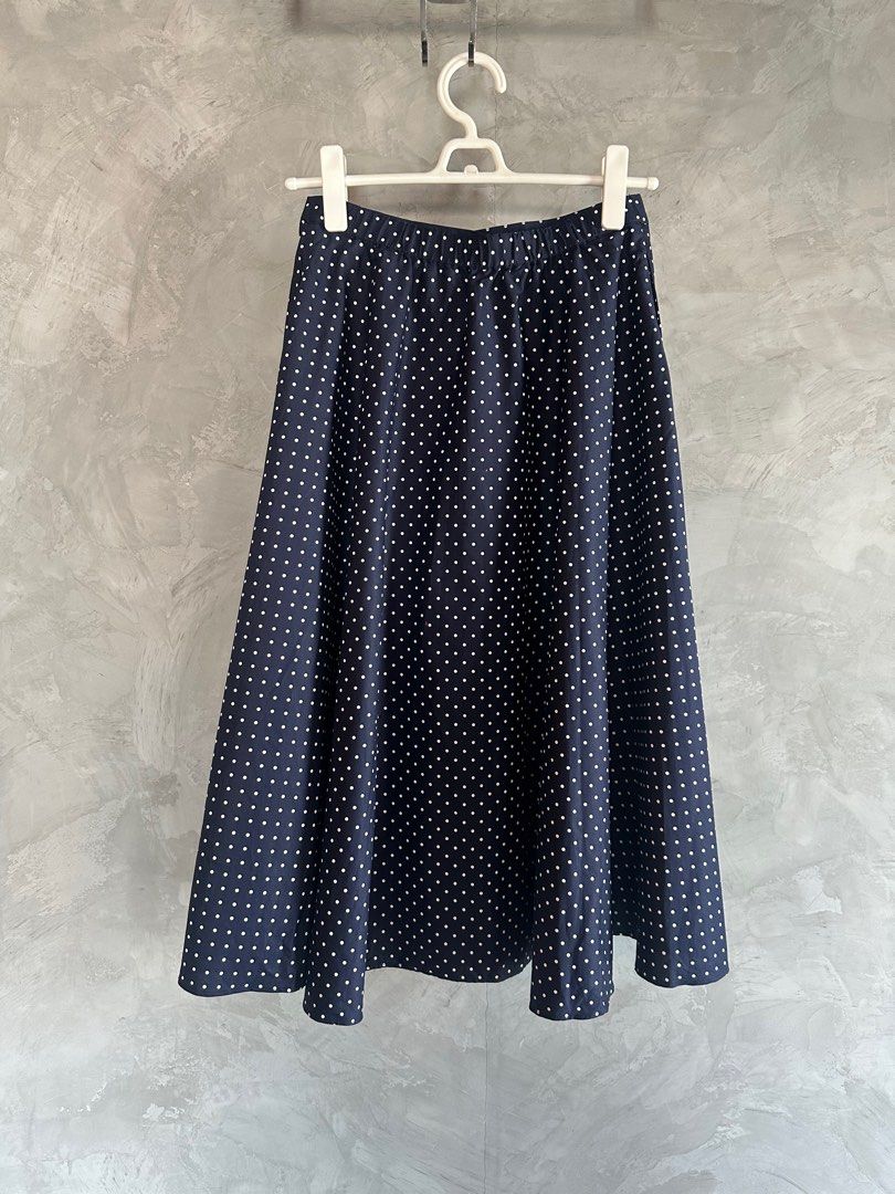 Front button circular skirt uniqlo discount