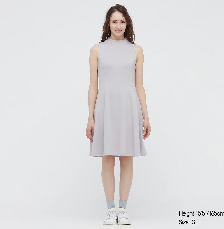 Uniqlo skater dress in Grey, Women's Fashion, Dresses & Sets, Dresses on  Carousell