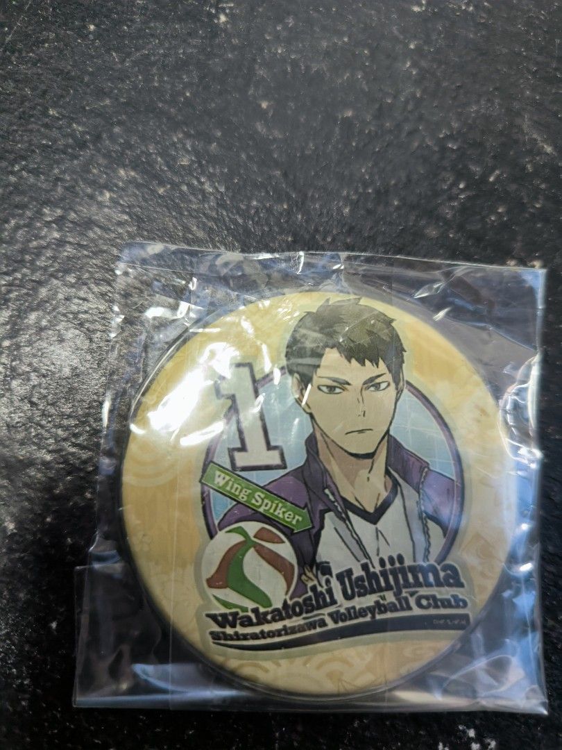 Ushijima haikyuu pins and keychain (Category: Character Goods) located in Pasay City. Submitted by donalduck16 (Listing ID 1326922038, Image 3). Description: Ushijima haikyuu pins and keychain anime volleyball haikyuu.