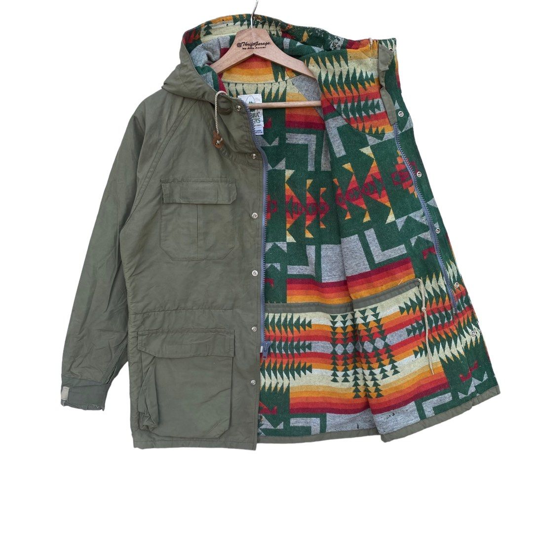 Vintage PENDLETON X SIERRA DESIGN Navajo Parka Jacket Made in USA Men s Fashion Coats Jackets and Outerwear on Carousell