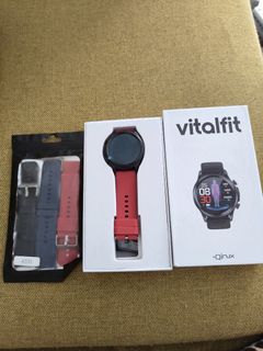 Awefit CF006H Heart Rate Fitness Tracker Smart Bracelet Mobile Phones Gadgets Wearables Smart Watches on Carousell