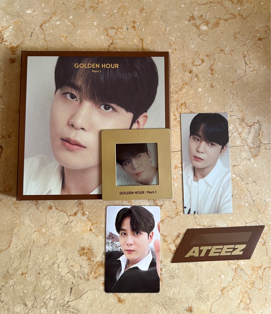 K-POP・アジア ateez outlaw will golden hour UK HMV set ateez outlaw will golden hour UK HMV set