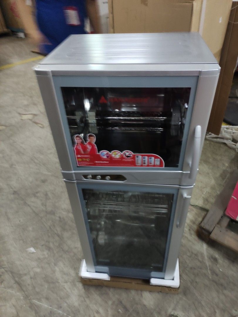 31CUFT HANABISHI DISH STERILIZER w/ IONIZER FUNCTION HDS-31CUFT (Category: Dishwasher) located in Bulacan. Submitted by nickahb67823 (Listing ID 1327062594, Image 2). Description: Description ✅3.1 cubic feet ✅With Ozone disinfection system ✅Upper Cabinet: 65°C Heating temperature, Good for plastic and wood utensils/dishes ✅Lower Cabinet: 125°C Heating temperature, Good for porcelain, glass, and stainless steel utensils/dishes ✅Protect your kitche