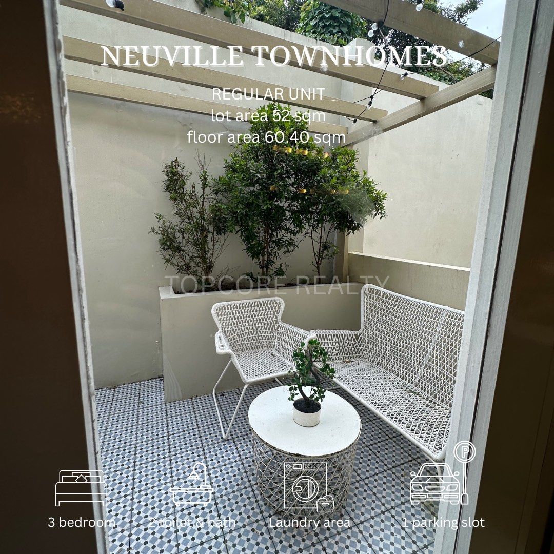 For Sale Affordable House and Lot in Cavite Neuville Townhomes Tanza