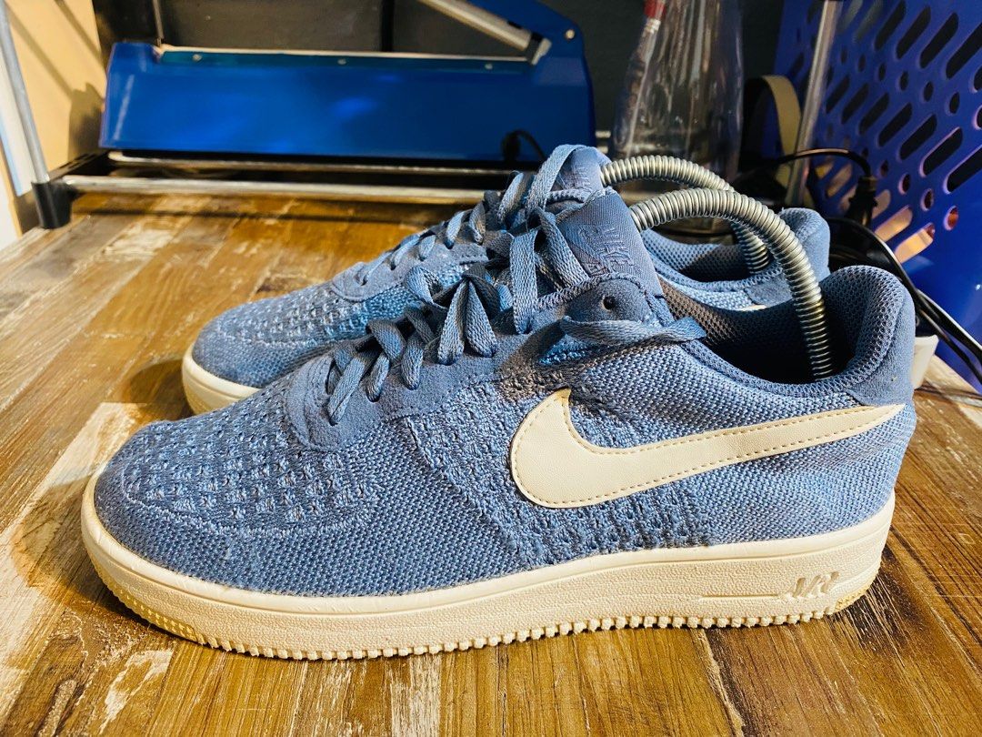 Nike air force 1 flyknit 2.0 ocean fog cheap