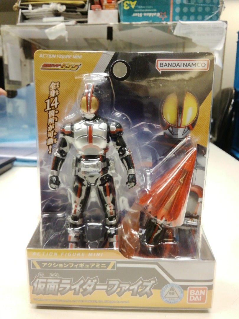 幪面超人action figure mini. 555, 玩具收藏品, 手辦及模型, 手辦雕像