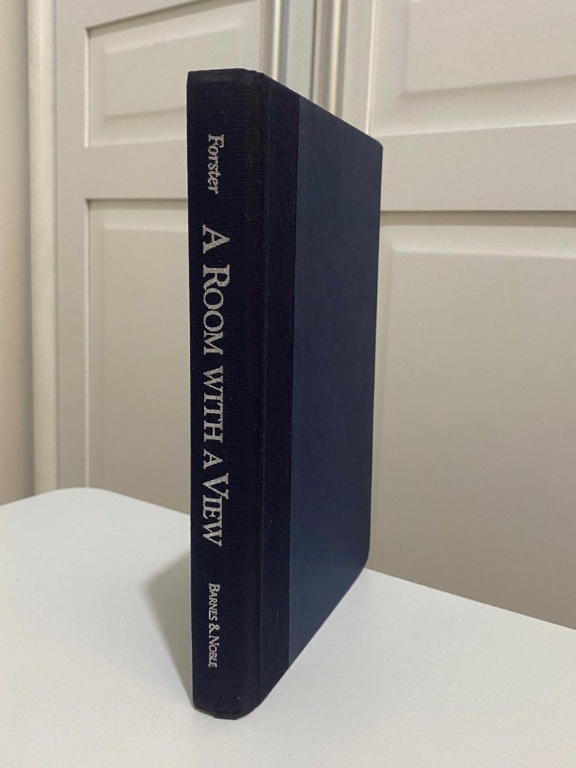 A Room With a View by E.M. Forster (Category: Storybooks) located in Pasig City. Submitted by aimcognito (Listing ID 1327095274, Image 2). Description: 📌 This item is lightly used, no creases or folds, just the usual discoloration from storage. Hard bound with dust cover | Barnes and Noble Classics 📖 FYI: ✓ You can find new and pre-loved items in this shop, it will be specified which is which. ✓ Manage your expectations, kindly read description