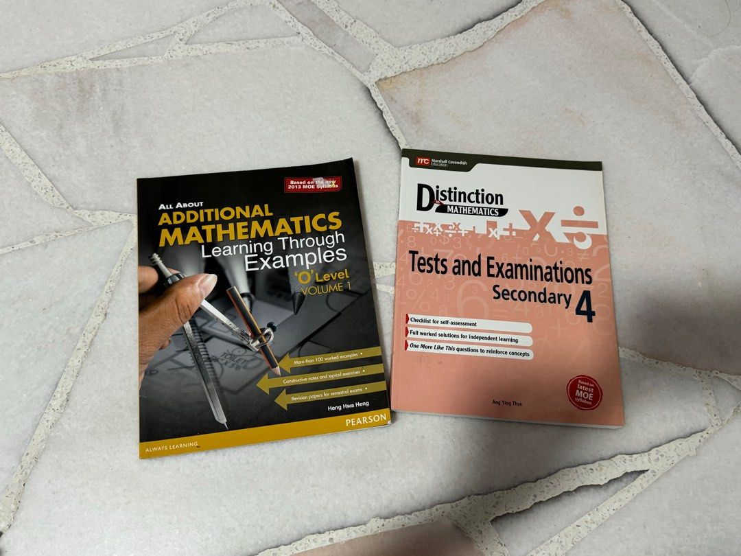 additional maths (a maths) e maths assessment books | additional maths ...