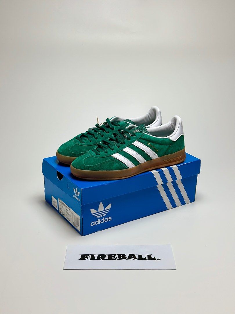 Adidas Originals Gazelle Indoor Collegiate Green, Men's Fashion, Footwear,  Sneakers on Carousell