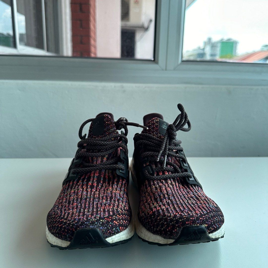 Adidas Ultra Boost multicolor UK8 Men s Fashion Footwear Sneakers on Carousell