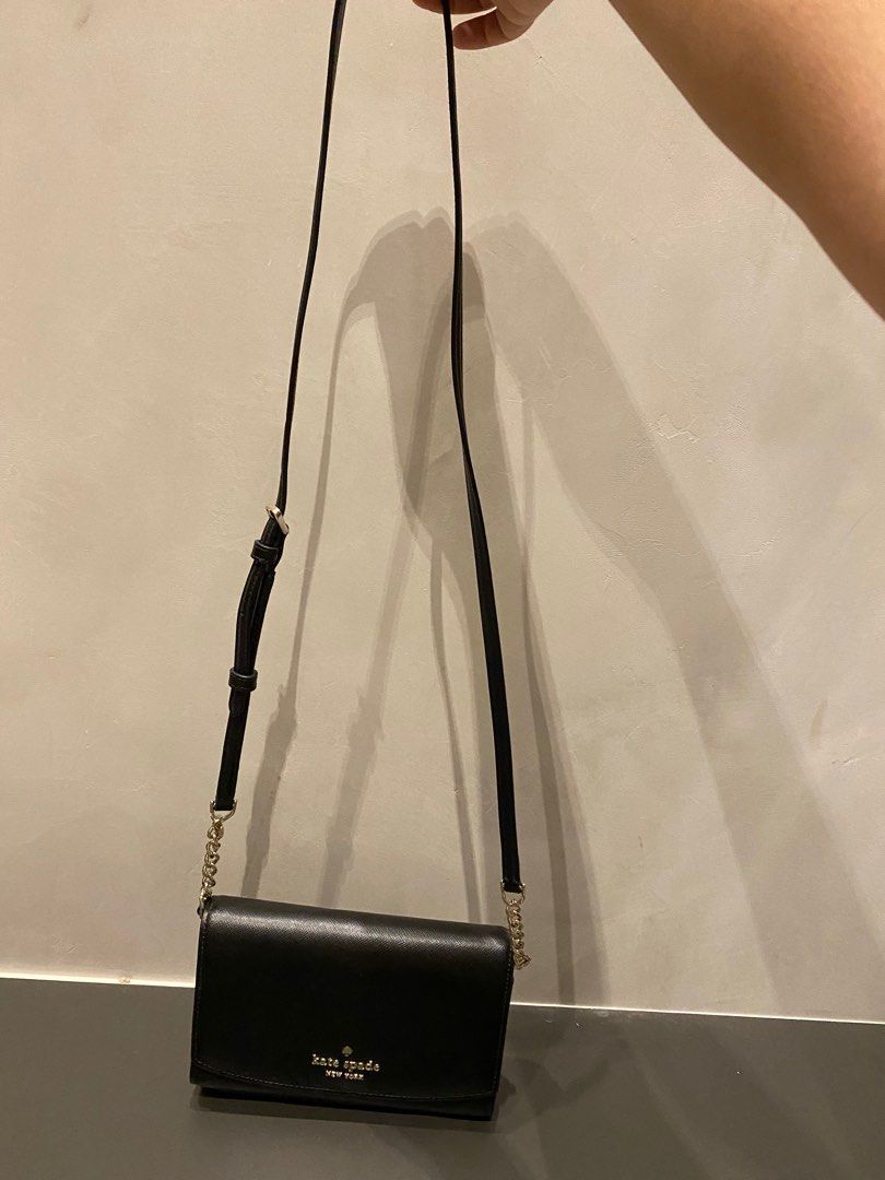 Authentic Kate Spade Woc (Category: Luxury Bags & Wallets) located in Santa Rosa. Submitted by authenthei (Listing ID 1327157952, Image 3). Description: Authentic Kate Spade WOC straps can be removed Bought in the US comes with adjustable strap MOP: BPI/BDO/GCASH only I DO NOT ACCEPT COD last price I will not entertain requests for additional photos SF on buyer.