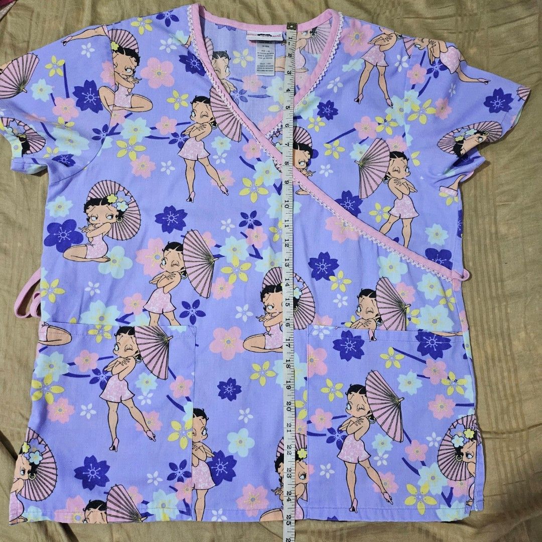 Betty boop scrub tops store