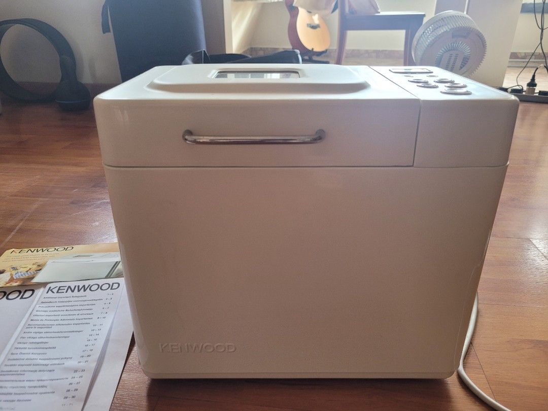 Bread maker (Category: Bakeware) located in Singapore. Submitted by quickhorse.05a8eb (Listing ID 1327094366, Image 1). Description: KENWOOD bread maker, seldom used, less than 10 times..