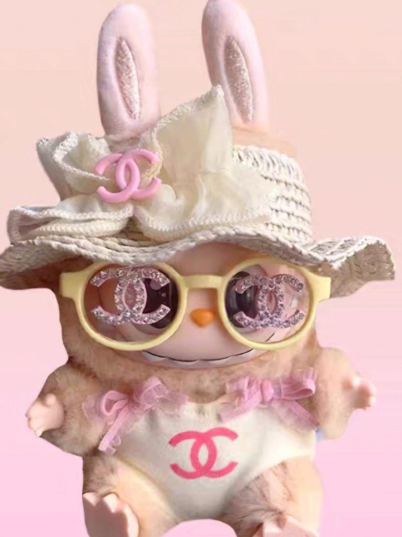 Chanel Swimsuit Set for Labubu💕, Hobbies & Toys, Toys
