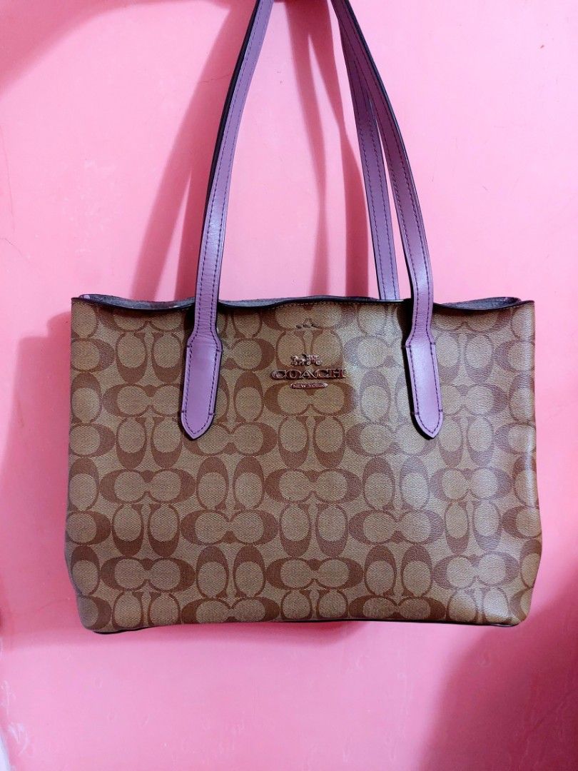 Coach Signature Avenue Carryall Tote Bag Luxury Bags Wallets on Carousell
