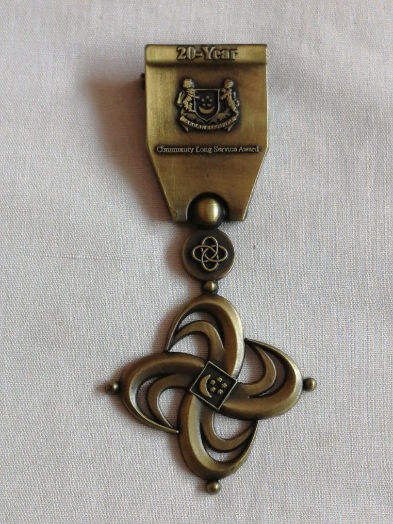 Community Service Award 20-Year Medal on Carousell