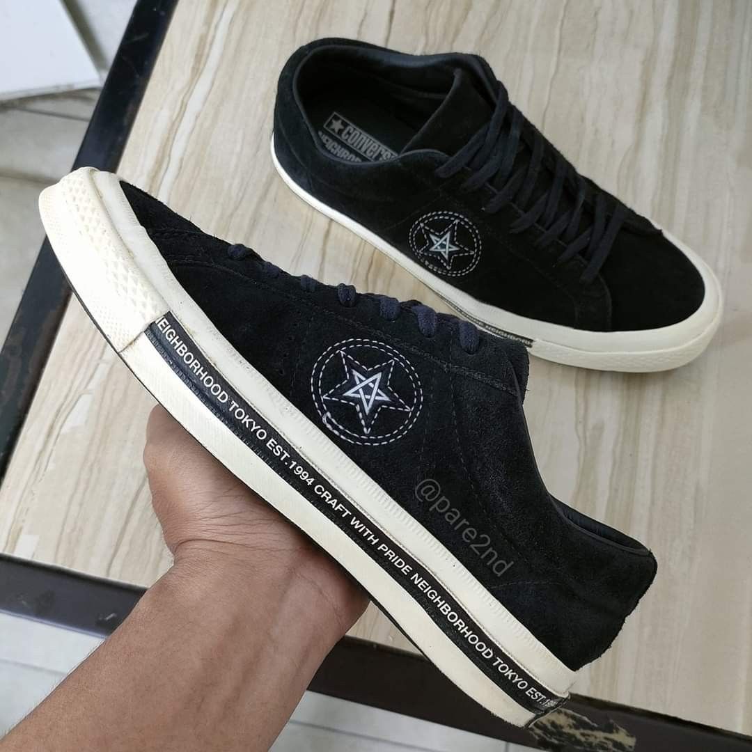 Converse one star 74 ox neighborhood black cheap