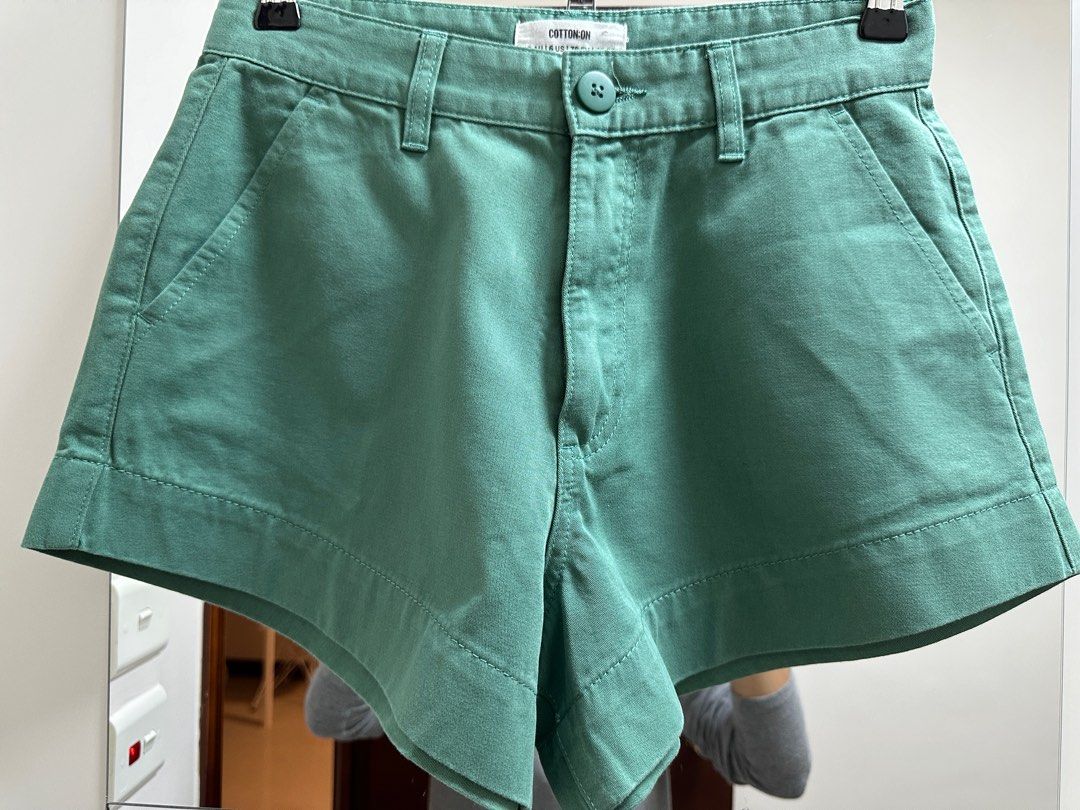 Cotton on Women s Shorts Green Carousell