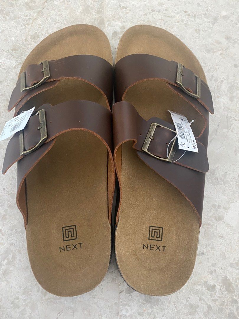 Dark brown strappy sandals clearance