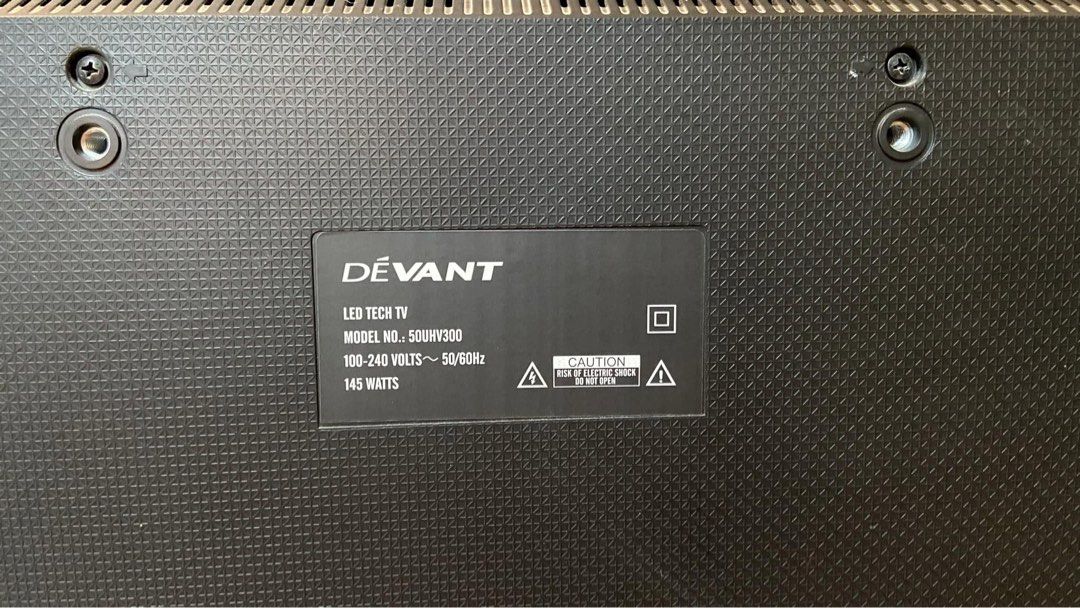 Devant 50-inch Smart TV, TV & Home Appliances, TV & Entertainment, TV ...