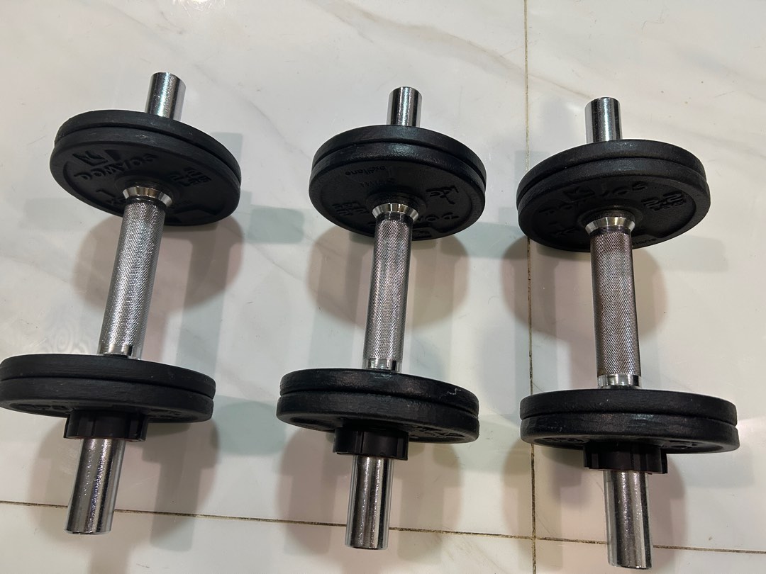 Decathlon dumbbell rod cheap