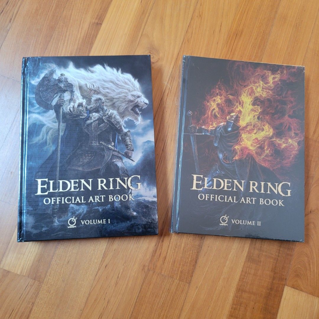 Elden Ring Official Art Book Volume 1 and 2