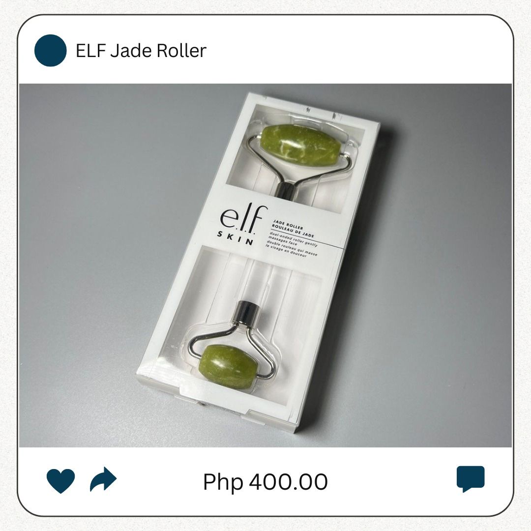 ELF Jade Roller (Category: Face Care) located in Batangas. Submitted by shop_petrichor (Listing ID 1327035658, Image 1). Description: ELF Jade Roller - Php 400.00 .