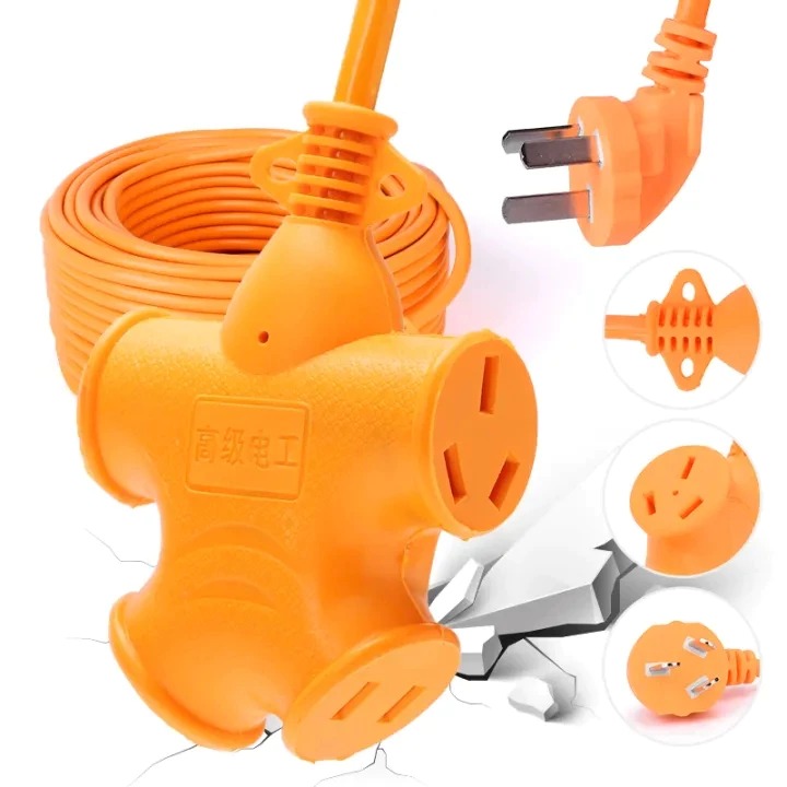 Extension Cord Socket With Cable Extra-long Plug-in Strip 4 Meters ...
