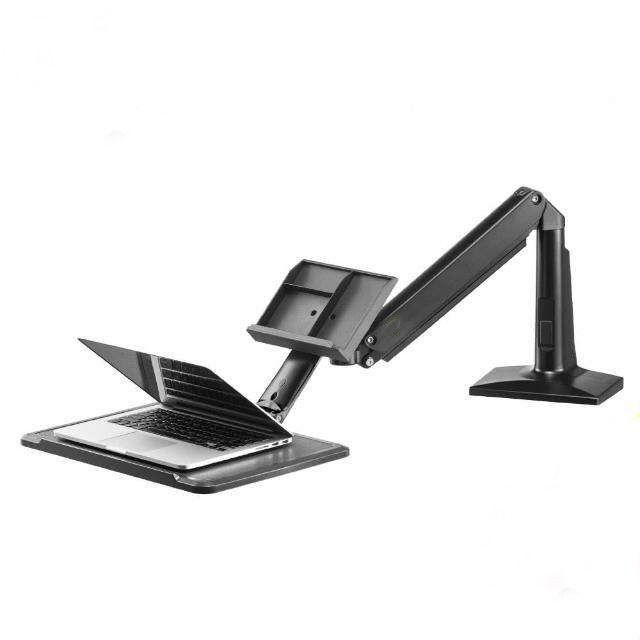 (FB17)Gas Spring Table Clamp stand height adjustable for tablet/laptop