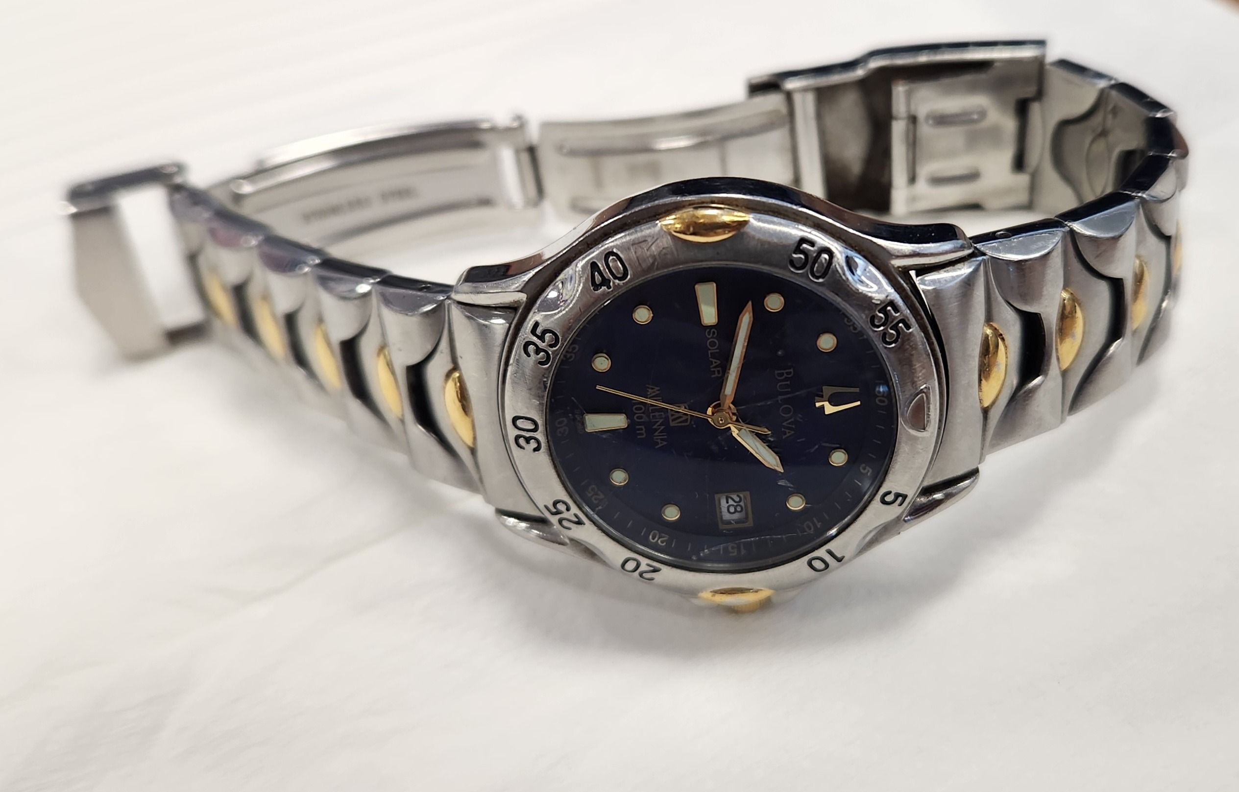 Genuine Bulova swiss mens watch solar powered Luxury Watches on Carousell