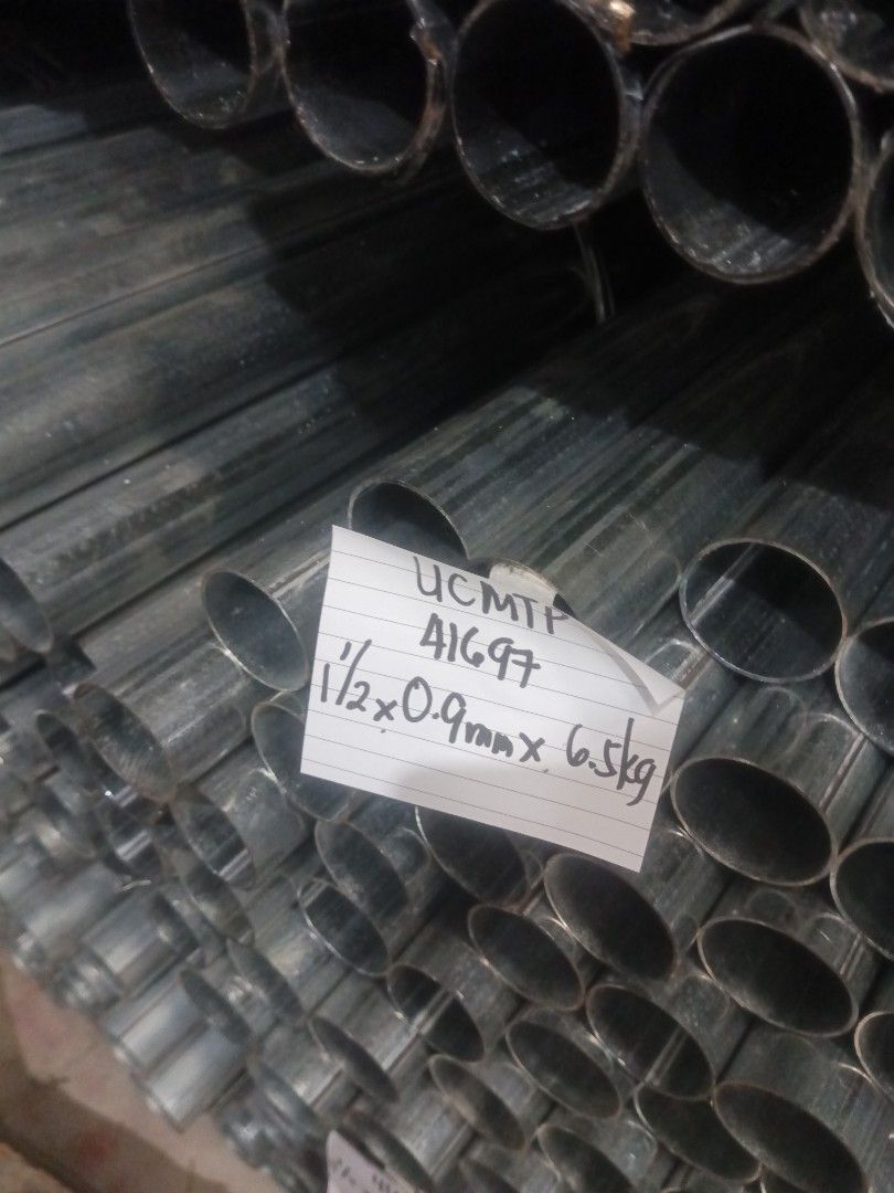 GI PIPES REKTA PAGAWAAN (Category: Construction & Building Materials) located in Valenzuela. Submitted by elizabeth.nietes (Listing ID 1327037139, Image 1). Description: SALE ‼️ SALE ‼️ 💯 🤙 TARA USAP TAYO SABAY DEAL REKTA SA PLANTA MGA BOSSING KAYA MAS MABABA KUMPARA SA IBA PRICE STARTS AT 395 PER PC GI PIPE 1 1/2 SCH 20 FOR ORDERS OR INQUIRY CALL / PM/ VIB..ER : 0927 342 8400 OR DIRECT MESSAGE ME 🥰 #construction #constructionmaterialsupplier 