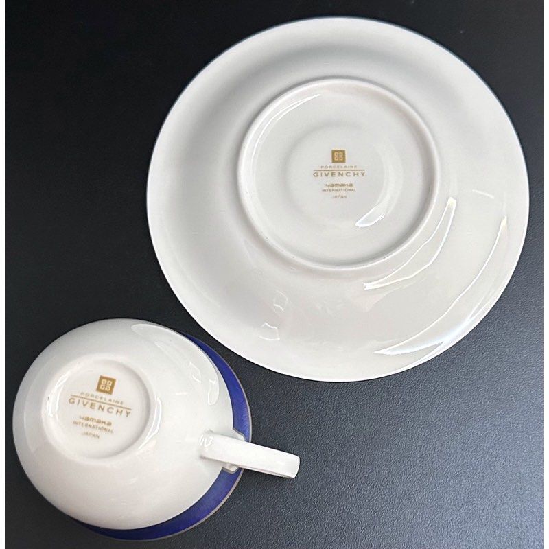 Givenchy Paris GB-34 Cup Set & Tea Plate Set in Original Box, Furniture ...