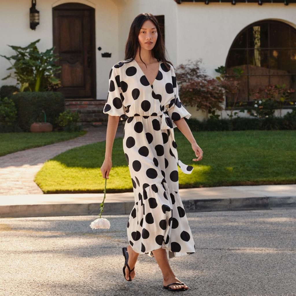 Polka dot dress h and m shop