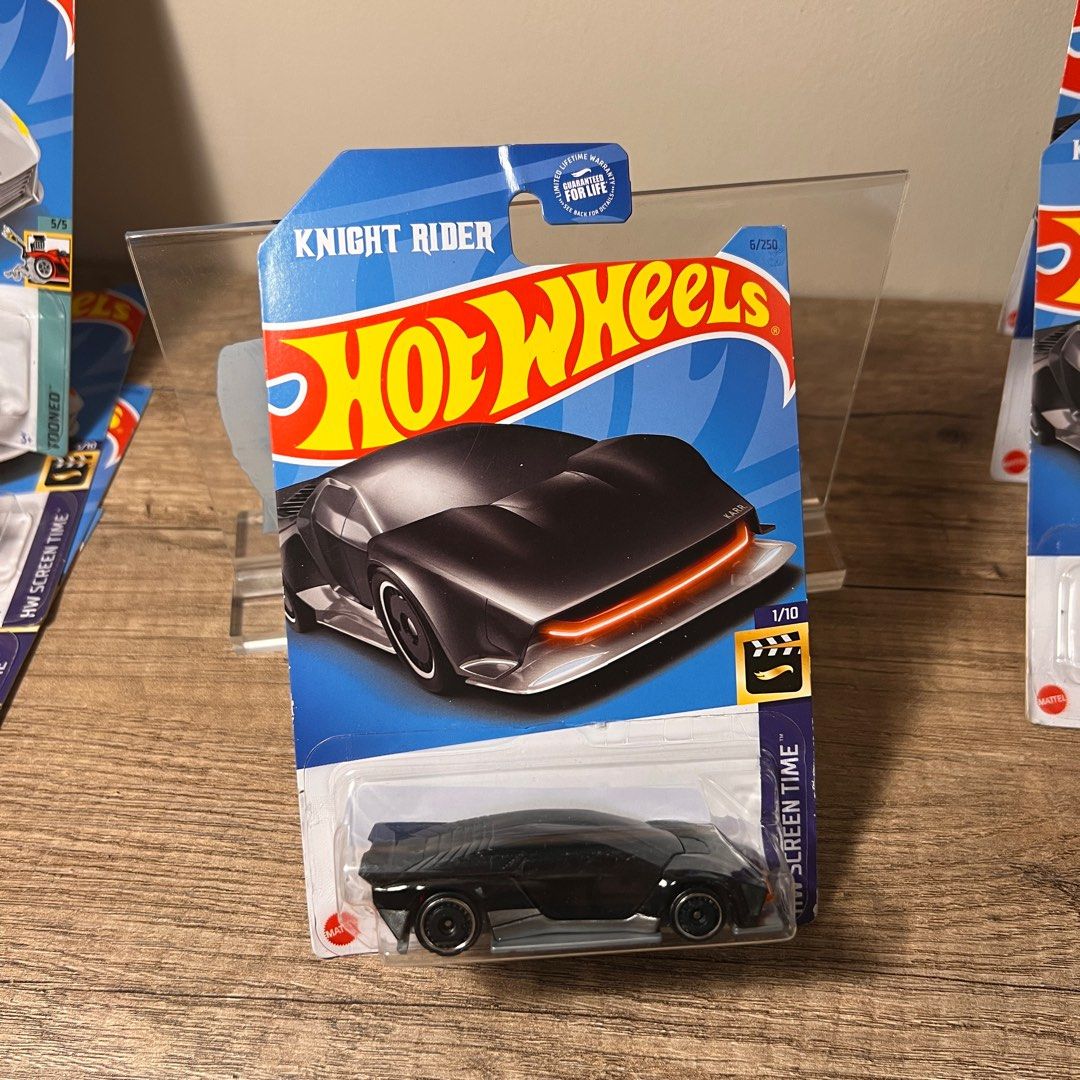 Hot Wheels Knight Rider (Category: Vehicle & Diecast Models) located in Cabanatuan. Submitted by itemsbydee (Listing ID 1327147017, Image 1). Description: WELCOME ✨ PLEASE READ! Selling some Hot Wheels for 150PHP each 👌🏼 🪀Please ask for item availability as some products have more than 1 in-stock 🪀MOP: Paymaya only 🪀MOD: Grab or LLM (within Metro Manila) J&T (outside of Metro Manila) Feel free to message for more photos and questions! for mo
