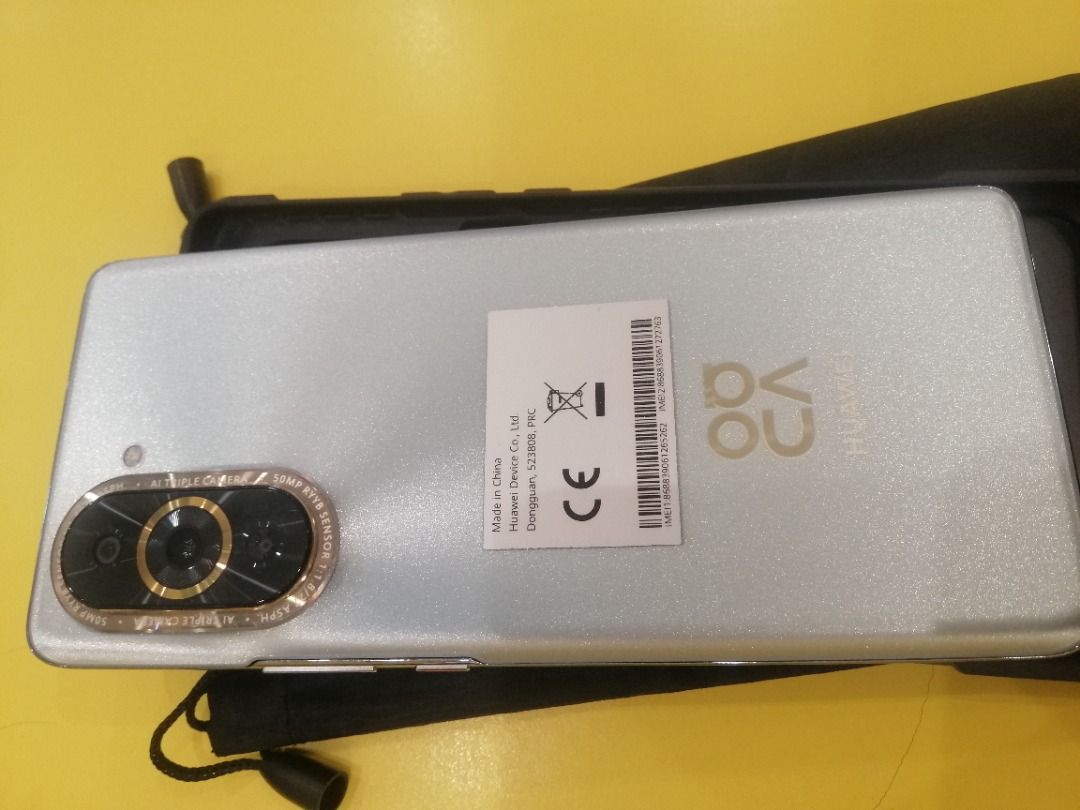 HUAWEI NOVA 10 PRO 256 (Category: Huawei) located in Caloocan City. Submitted by arll34712 (Listing ID 1327133851, Image 3). Description: Pre Loved Huawei Nova 10 Pro Curve Battery Health 100%.