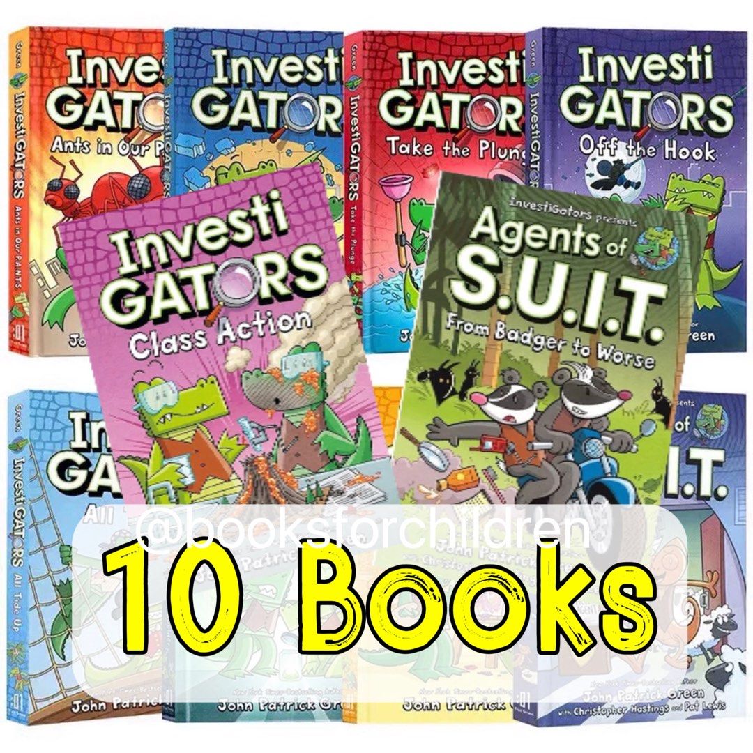 Investi GATORS Agents of S.U.I.T.9冊セット InvestiGators Books