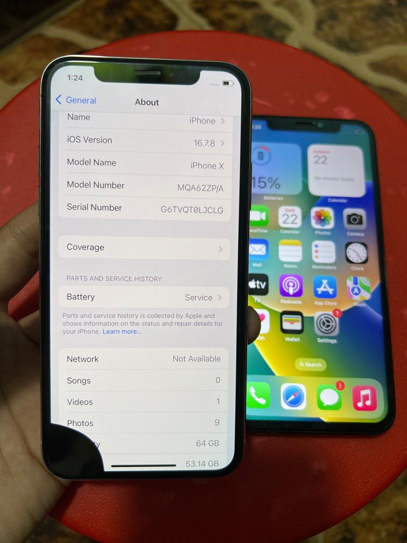 IP 8 (Category: iPhone 8 Series) located in Quezon City. Submitted by mubrogadgets (Listing ID 1327082541, Image 3). Description: .