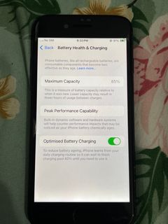iPhone SE 2 Black Color 64GB, U.S. Version, Fully Functional on Network with SIM Adapter, Excellent Backup Phone