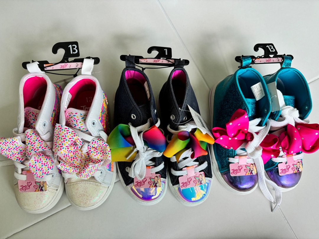 Jojo Siwa Girls shoes US size 13 and juniors 1 Babies Kids Babies Kids Fashion on Carousell