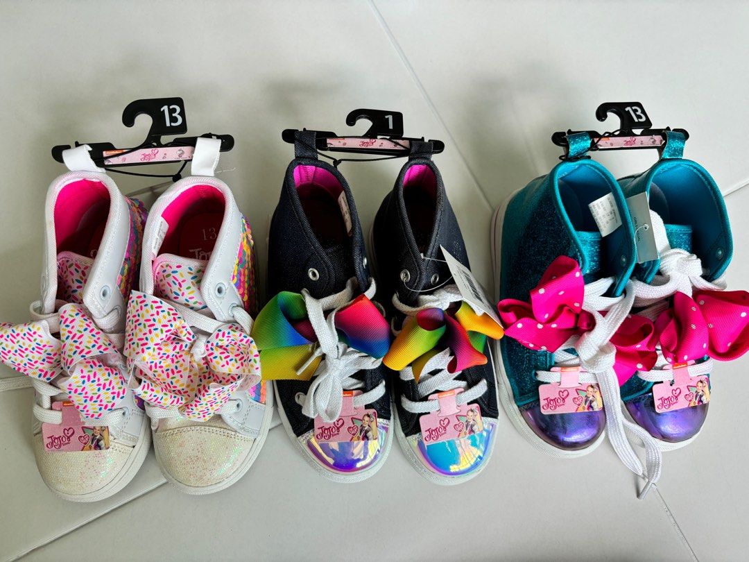 Jojo Siwa Girls shoes US size 13 and juniors 1 Babies Kids Babies Kids Fashion on Carousell